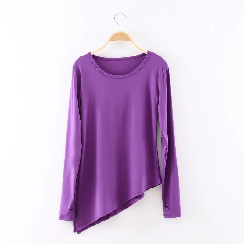 

Adult Modal Sexy Latin Belly Dance Top Long Sleeve Shirt Practice Costume for Sale Women Dancing Clothes Dancer Wear Clothing