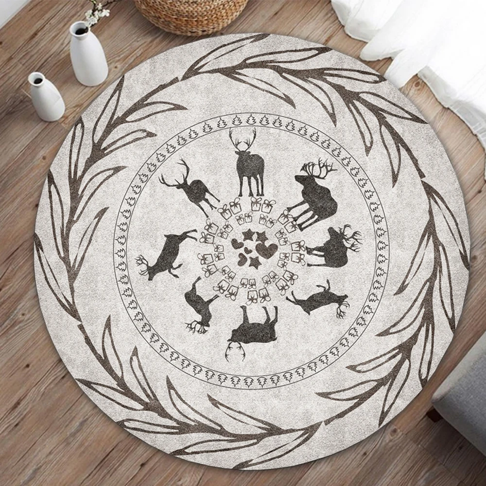 

Modern Minimalist Style Patterned Carpet Home Decoration Floor Non-Slip Decorative Kids Room Mat Bedroom Bedside Foot Pad
