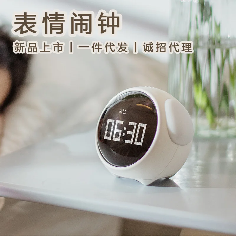 

Cute Night Light Alarm Clock LED Smart Kids Digital Clock Home Decor For Children Room Sleep Trainer Lamp Clocks Kids Xmas Gift