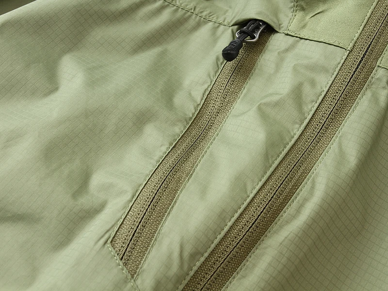 Vihir Мужская Легкая водонепроницаемая ветровка с капюшоном, дождевик, куртка для спорта на открытом воздухе, бега, походов, охоты, флисовая куртка
