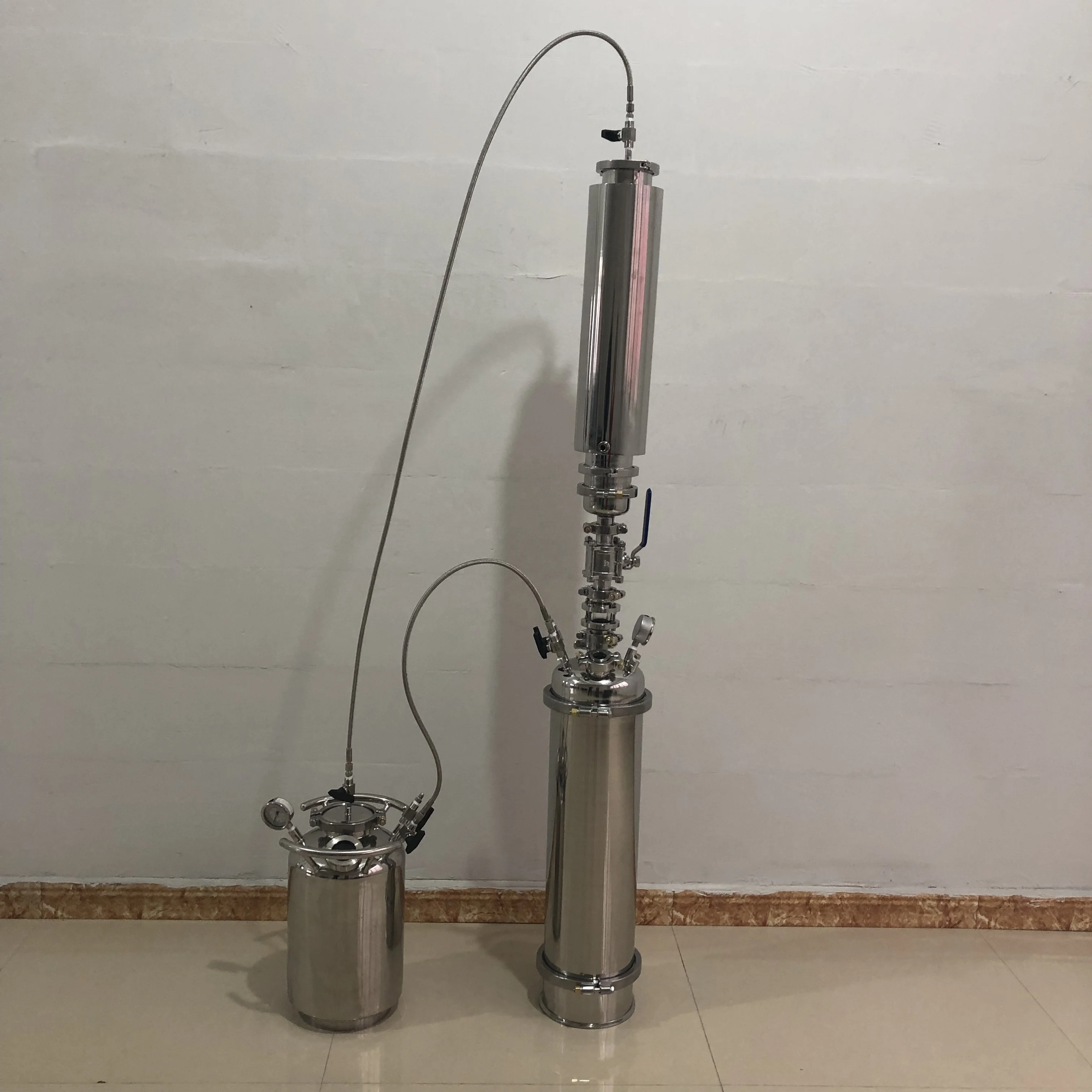 

Санитарная Машина Для Экстракции Масла с замкнутым контуром CO2 4 "x 36" из нержавеющей стали
