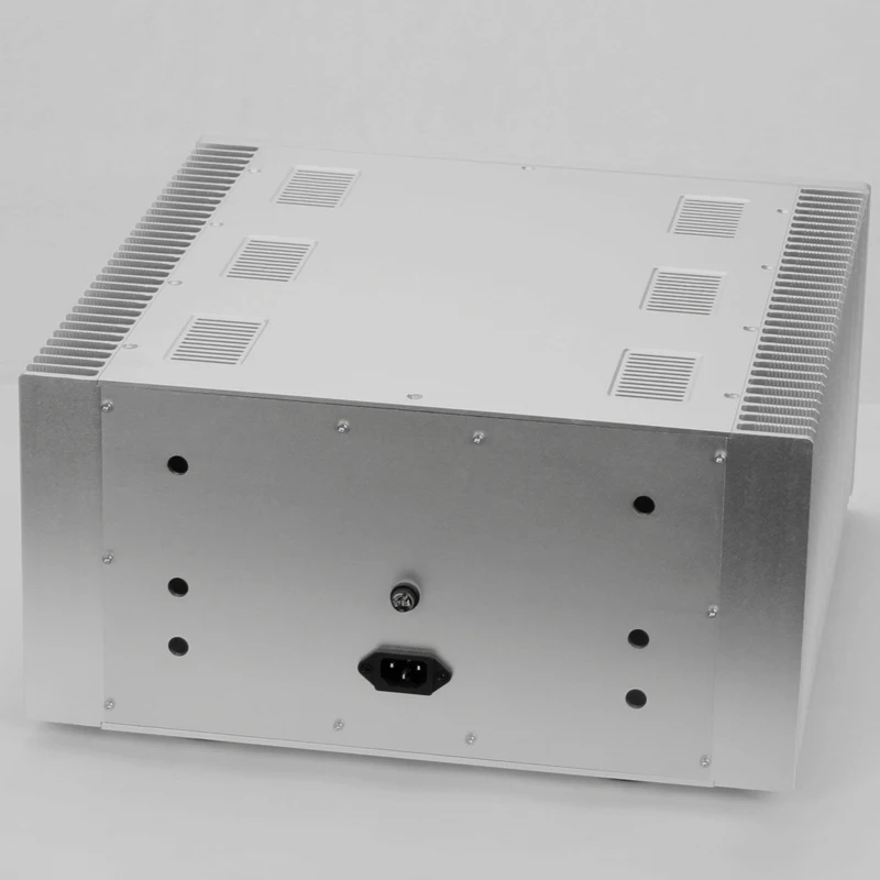 

411*411*200MM CJ-151 All Aluminum Class A Amplifier Chassis Box House DIY Enclosure With Feet Switch Amplifier Case Shell