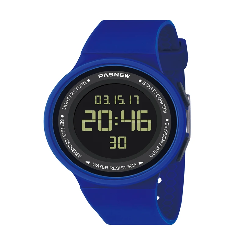 2018 PASNEW новейшие водонепроницаемые спортивные цифровые часы для женщин PSE-446 |