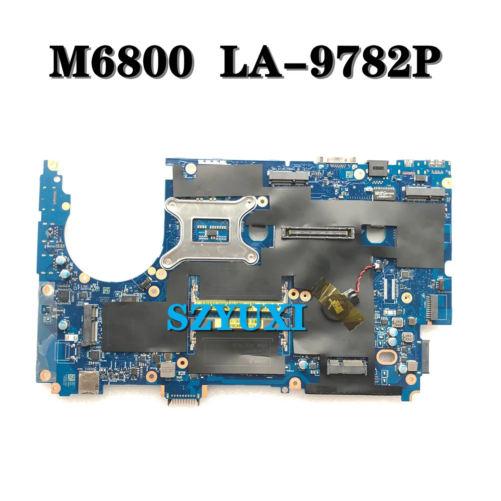 Материнская плата для ноутбука Dell M6800 кабель EDP PGA947 VAR10 LA-9782P 98VVR материнская 100%