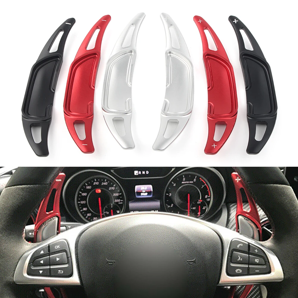 Автомобильный рычаг переключения передач на Руль с ЧПУ для Mercedes Benz GLA45 SL63 A45 C63 E63 S65