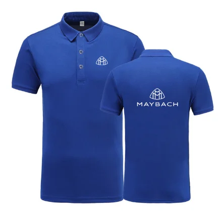 

2020New Summer Short-sleeve Polo Homme High Quality Cotton Fashion Maybach logo Print Polo Shirt Casual Business Camisa Polo