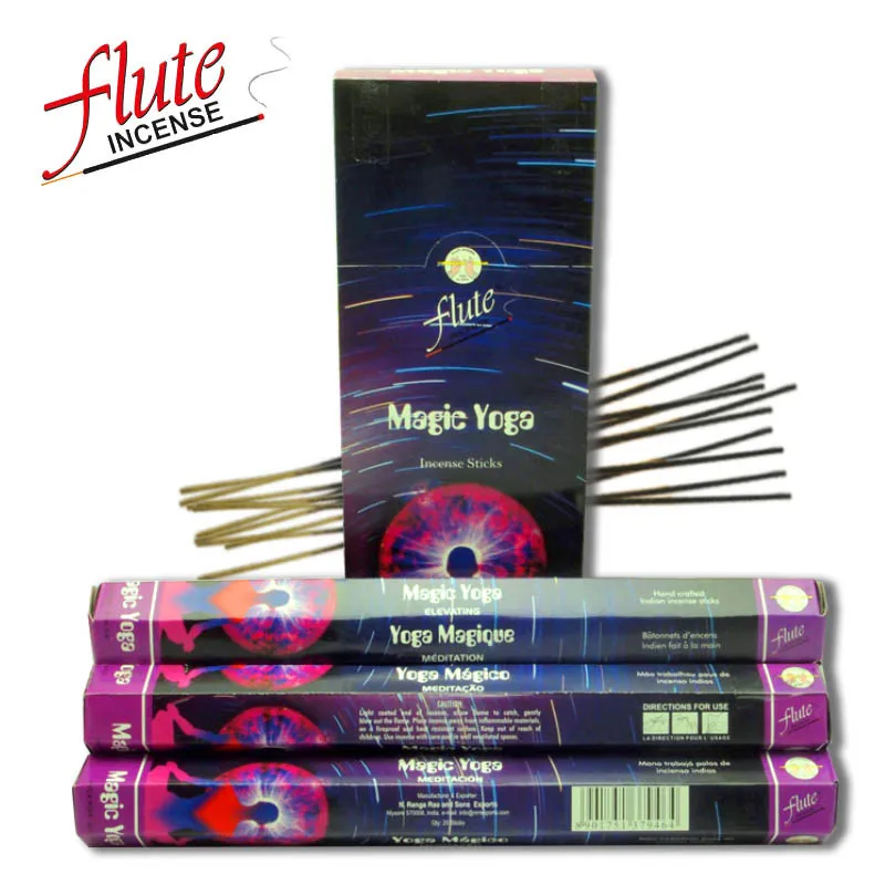 Magic Yoga Флейта 120 палочки/коробка мульти-стиль индийский Ладан палочки Арома палочки окружающей среды ароматизатор цветной дым шалфея палочки - Аромат: Magic Yoga