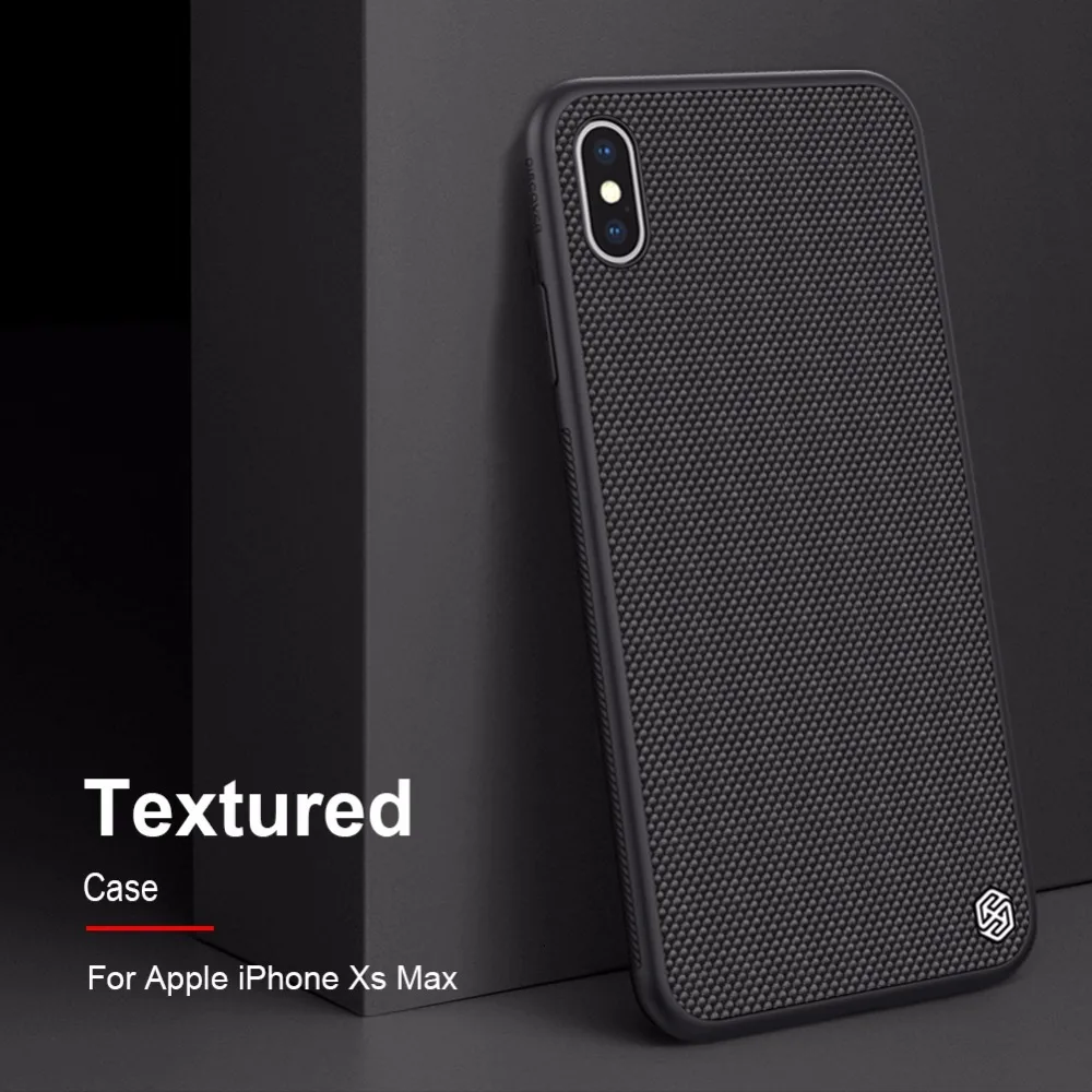 Чехол NILLKIN для iPhone XR текстурированная нейлоновая волоконная жесткая панель из