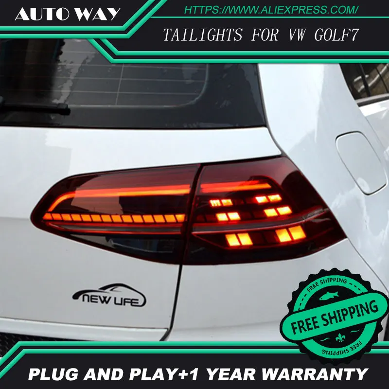 Чехол для стайлинга автомобиля Volkswagen VW Golf 7 MK7 Golf7 Golf7.5 MK7.5 задний фонарь