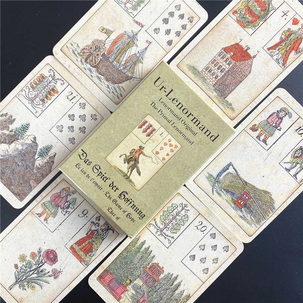 Оригинальные карточки Ur Lenormand для судьбы гадания настольная игра таро и