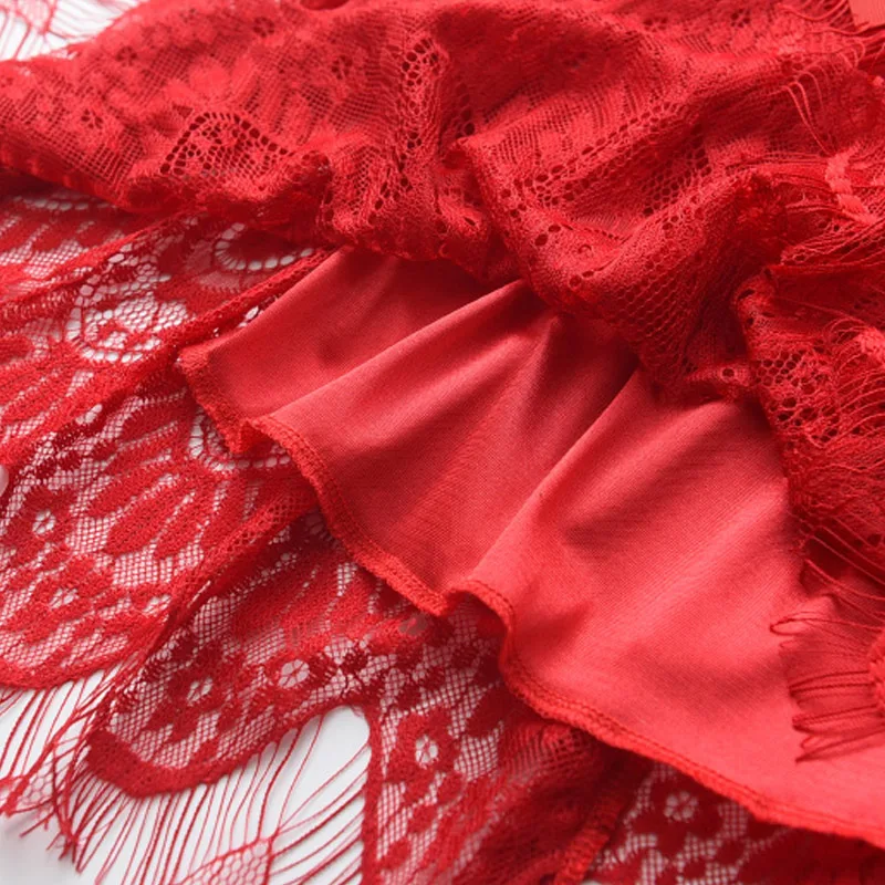 

Keelorn Girls Dresses New Summer Kids Clothes Three Quarter Sleeve Mesh Princess Vestidos Sweet Lace Bowtie Children Cloting