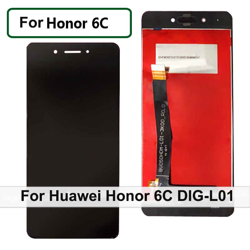 ЖК дисплей для Huawei Honor 6C DIG L01 / Nova Smart L21 сенсорный экран дигитайзер в сборе + рамка с