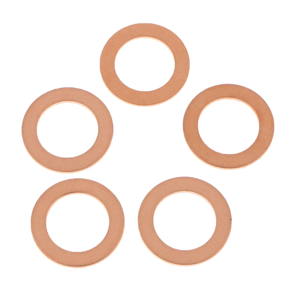 10 шт. M14 автомобильные прокладки для слива масла мойки раздавливания