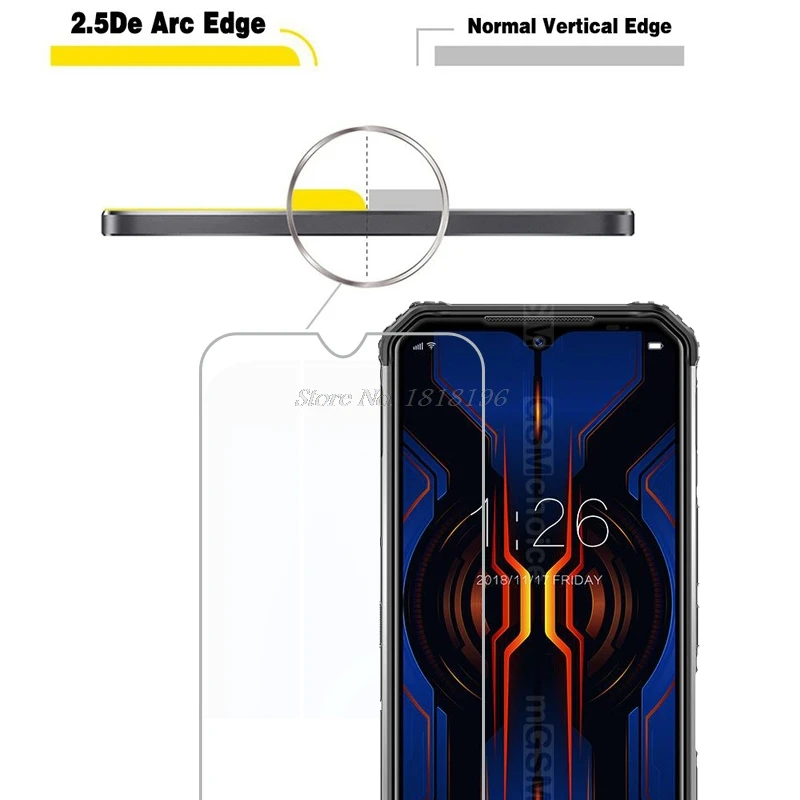 Ультратонкое закаленное стекло Для DOOGEE S95 Pro защита экрана 9H закаленная мобильный