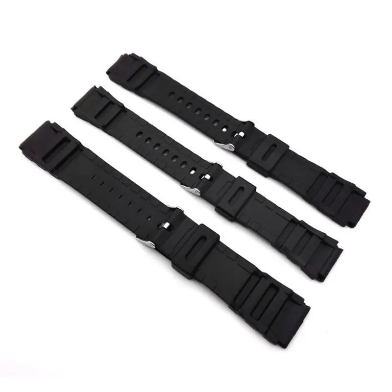 

Silicone Rubber Watch Strap Band Deployment Buckle Diver Waterproof 18mm - 22mm X7XB