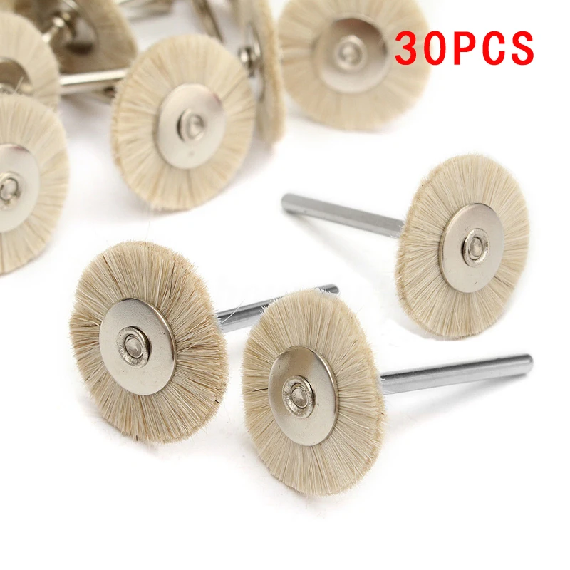 

50x 2.35mm Dental Lab Assorted Brushes Polishing Cleaning Rotary Tools Kit