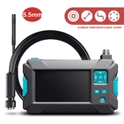 5,5 мм Инспекционная камера-эндоскоп HD1080P 4,3 дюймовый экран IP67 Водонепроницаемый промышленный эндоскоп