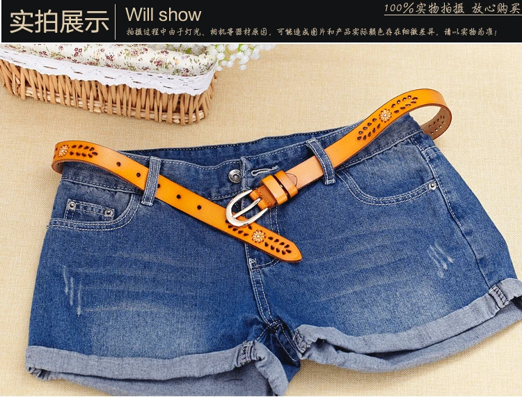 

Women's Belt Genuine Leather Women's Waistband Stitching Women's Casual Leather Belt Simple Gift 2020 New