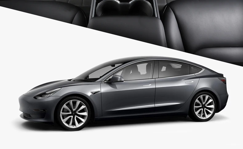 LUCKEASY для Tesla модель 3- автомобиль из микрофибры носить все включено коврики 3 шт./компл