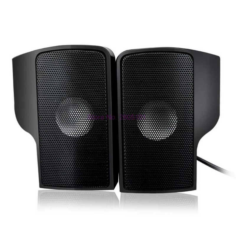 

by dhl 100pcs Mini Portable Clipon USB Stereo Speakers line Controller Soundbar for Laptop Notebook PC Computer with Clip