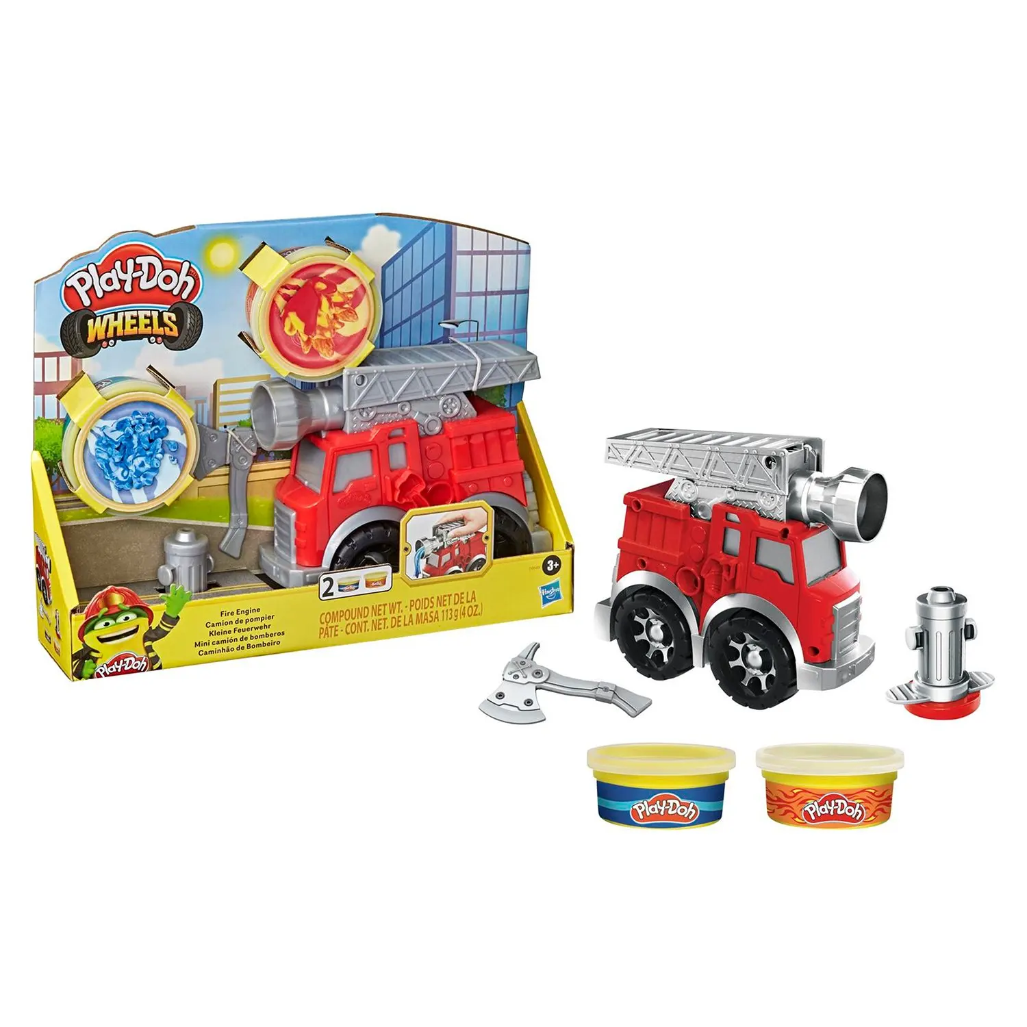 Набор игровой для лепки Play-Doh Пожарная машина мини F06495L0 | Игрушки и хобби