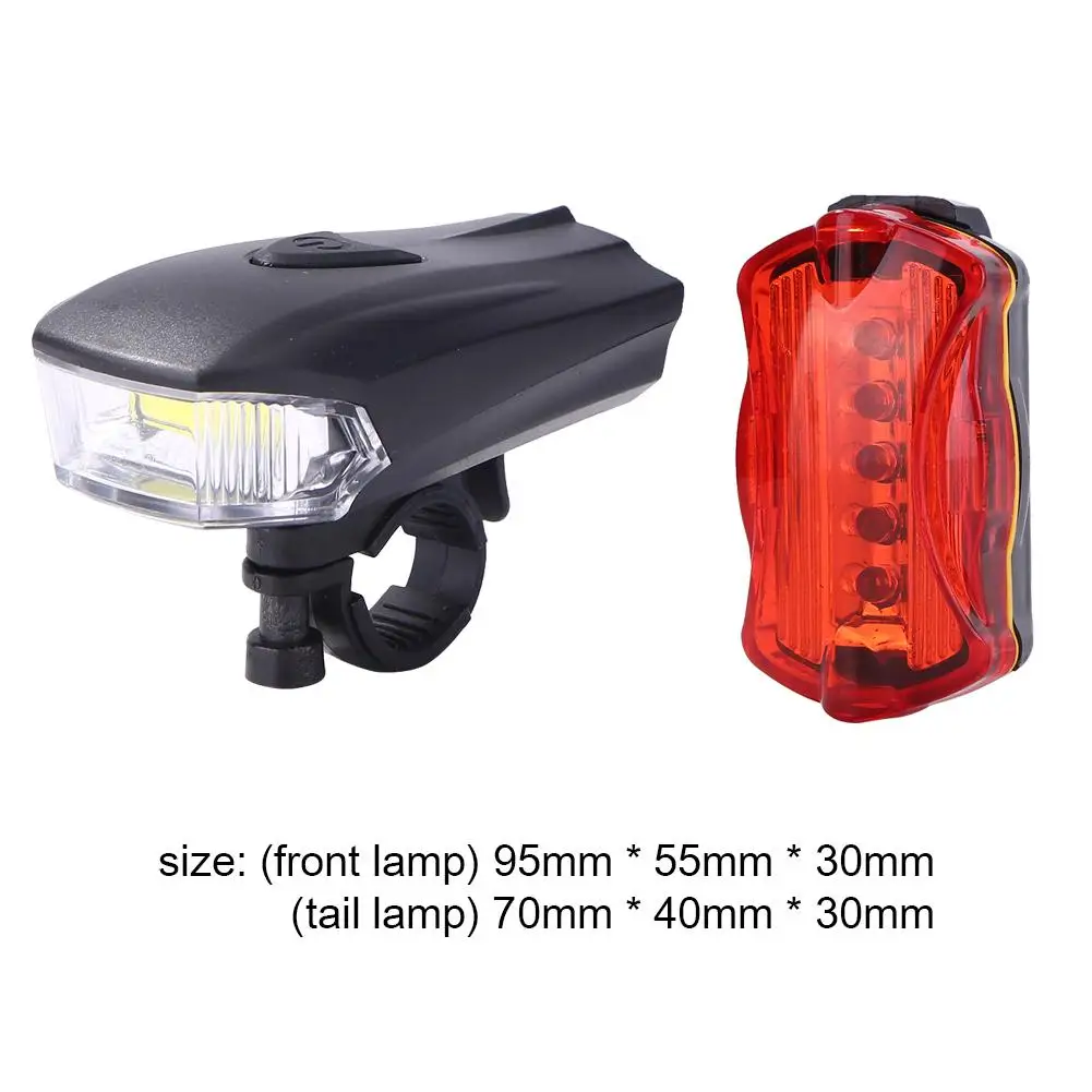 

Bike Light USB Rechargeable LED Bicycle Headlamp Bicycle Light Headlight Waterproof Safety Warning Light Bicycle Accessories