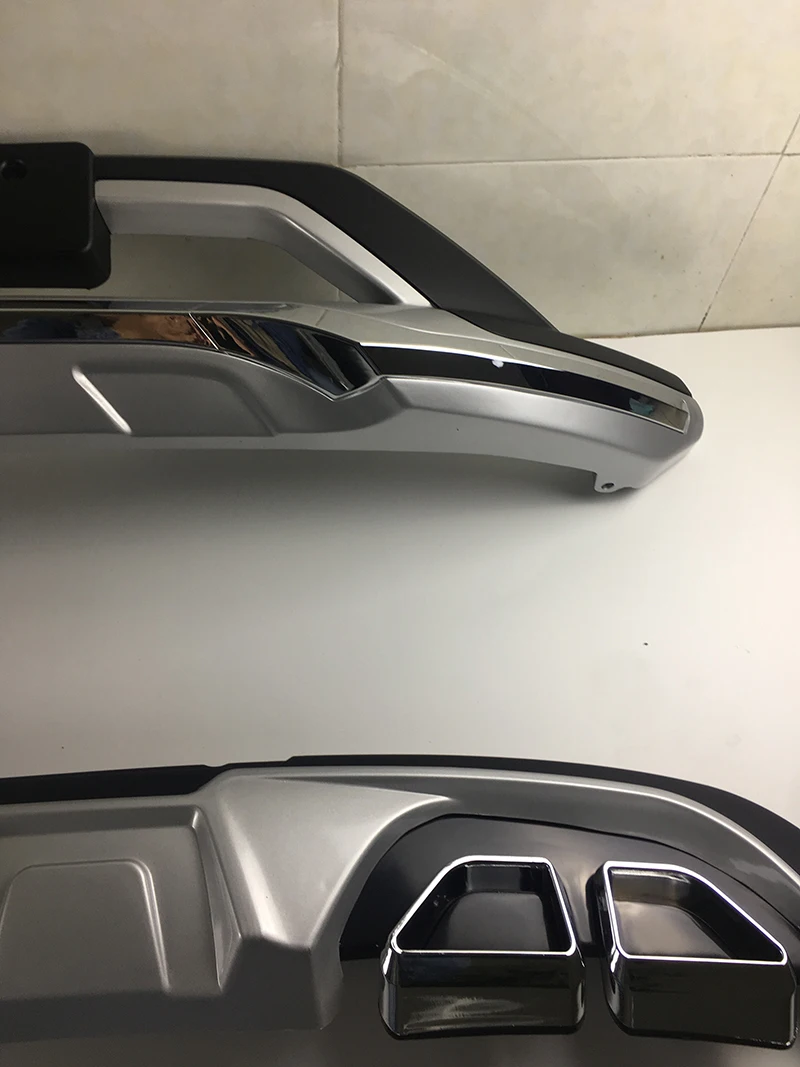 Автомобильные аксессуары для hyundai Tucson передний и задний бампер протектор Анти-Ударная пластина Высокое качество абсолютно ABS