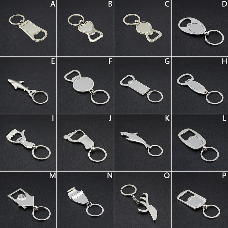 Многофункциональный брелок-открывалка для ключей из цинкового сплава |