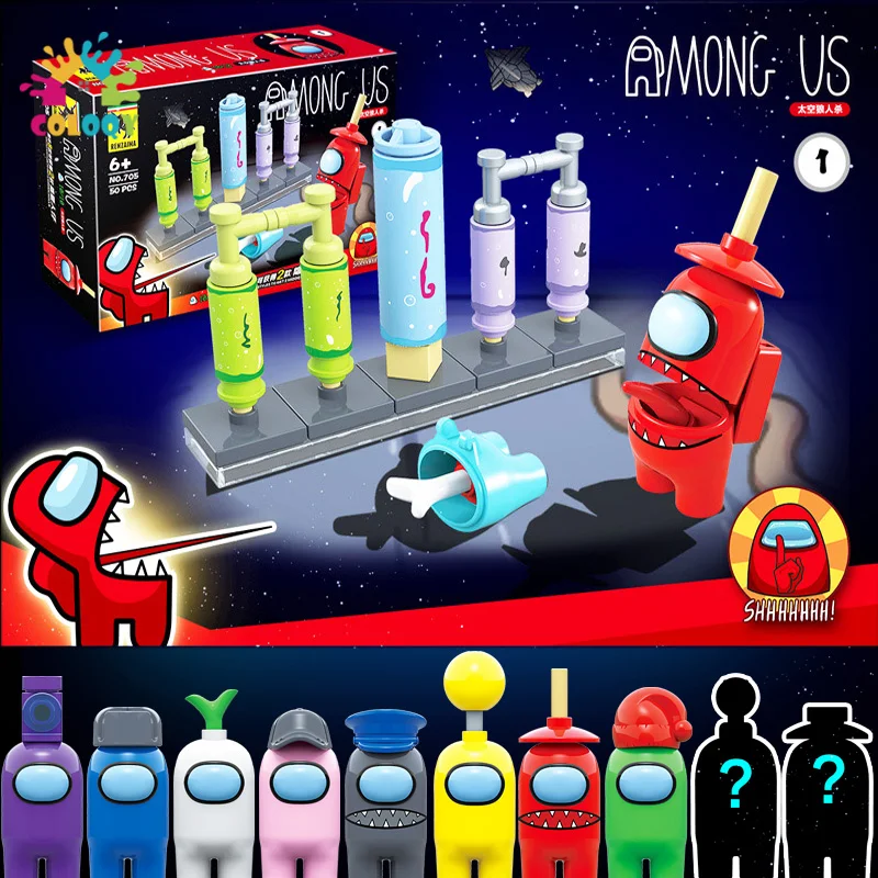 

Disney Kids Toys Among Model Us Building Blocks Mini Colourful Figures Bricks Idear Creative DIY Educational Toys For Children