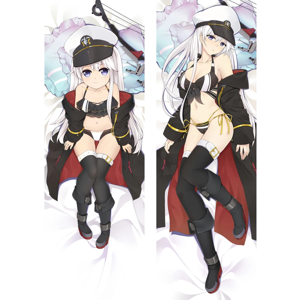 Наволочка для тела MMF bilan hangxian с персонажами аниме loli Yukikaze & belfast Dakimakura nagato prinz eugen azur