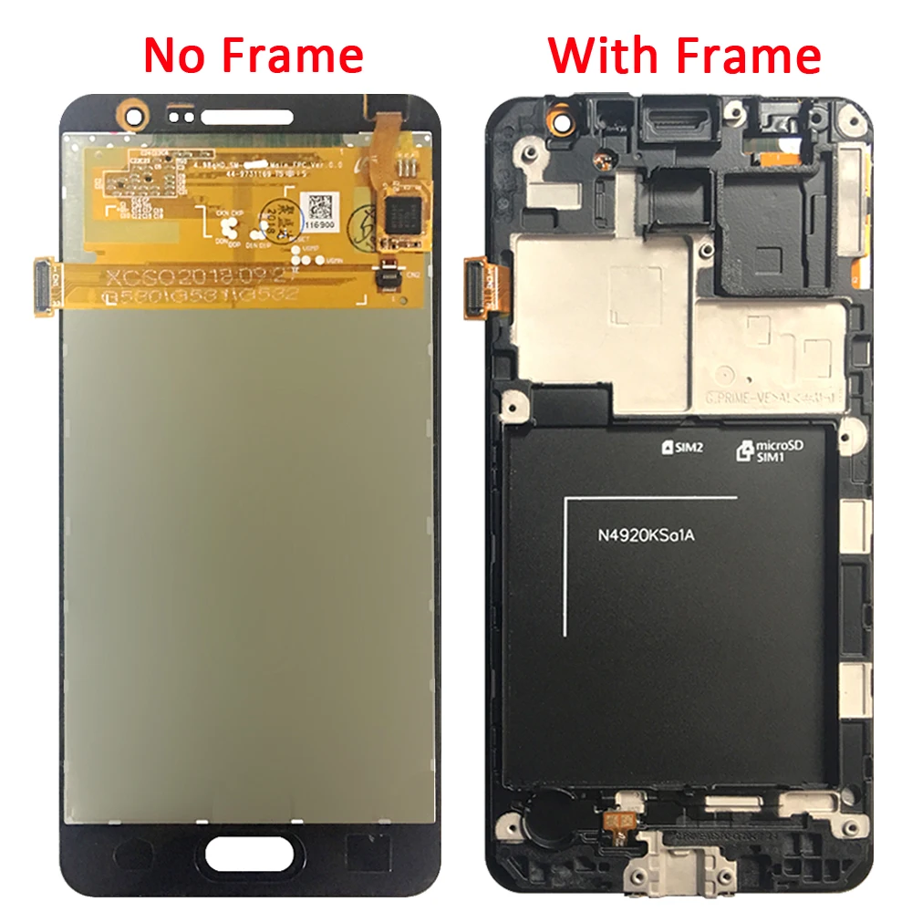 ЖК-дисплей для samsung Galaxy Grand Prime G531H G531F G531 G531FZ G531F ЖК-дисплей кодирующий преобразователь сенсорного экрана в сборе Замена