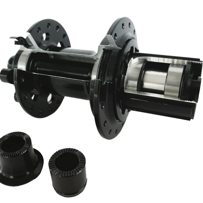 

ENLEE Mountain Bike Hub Front Rear Hub 32 Holes QR Thru Axle Bearings 72 Click Bicycle Hubs