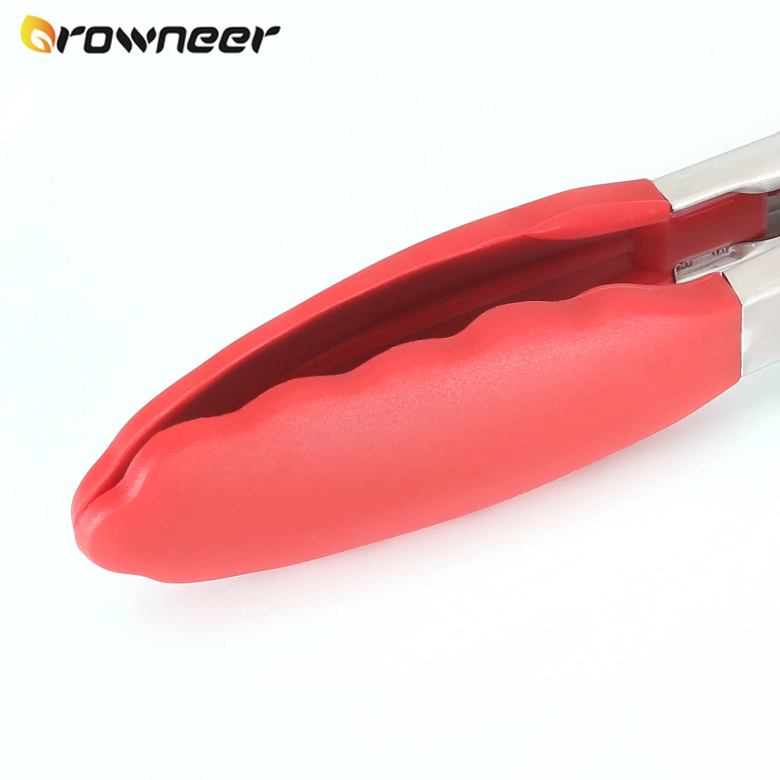 Силиконовый пищевой зажим кулиные нарцы нескользящий для барбекю салата высокая