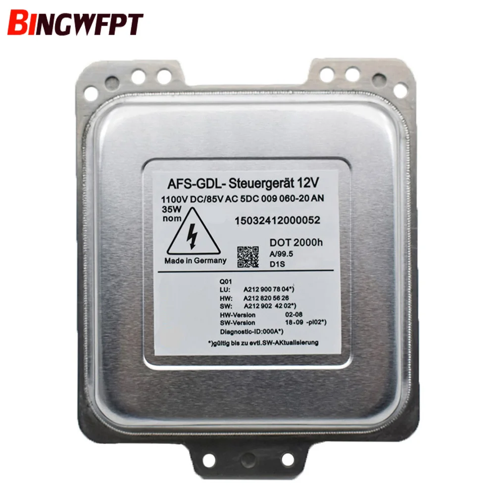 

НОВЫЙ ксеноновый балласт HID Iganjeer Блок управления фарами D1S Балласт 5DC 009060 -20 для Mercedes E Class W212 2010 2011 2012 2013