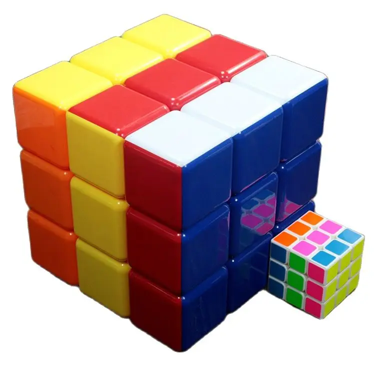 Новый 18 см 3x3x3 куб большой магический пазл цвет волшебный 3x3 скоростной