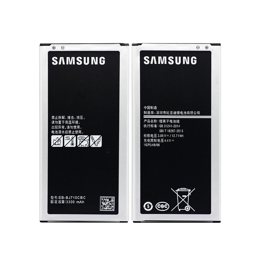 Аккумулятор для samsung J710 EB-BJ710CBC 3300 мАч для samsung Galaxy J7 J710F SM-J710K J710H Сменный аккумулятор для телефона