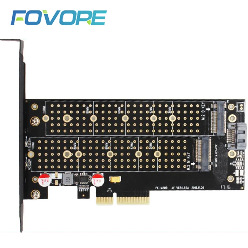 M2 конвертер PCI-E NVMe К AHCI M.2 SSD b key PCI-e PCI-express карта адаптера | Компьютеры и офис