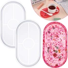 Овальный поднос, зеркальная тарелка, литье, зеркальный органайзер для ювелирных изделий, держатель, инструмент для изготовления