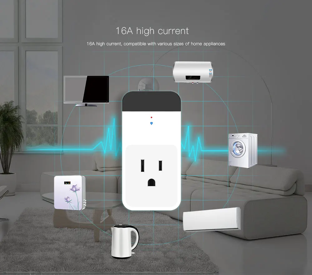 Умный Wi-Fi контроллер розетка переключатель работает с Echo Google Assistant ИК пульт дистанционного управления кондиционер для iOS Android