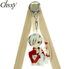 Брелок YURI on ICE, Victor Nikiforov, Yuri Katsuki, аниме фигурка, акриловый брелок для ключей, подвеска для автомобиля для мужчин и женщин, подарки для фанатов