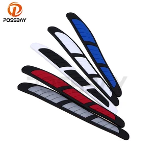 Универсальный резиновый край автомобильной двери POSSBAY, Противоударная полоса, защита от царапин, декоративная наклейка, наклейка, Стайлинг автомобиля