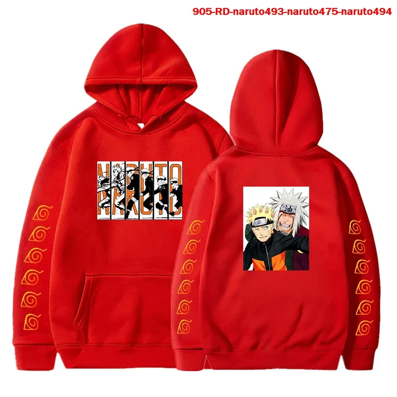 

Men Hoodies Funny Anime Naruto Print Casual Plus Size Hooded Hoodie Autumn Winter Soft Sportwear Cool Streetwear Naruto Women