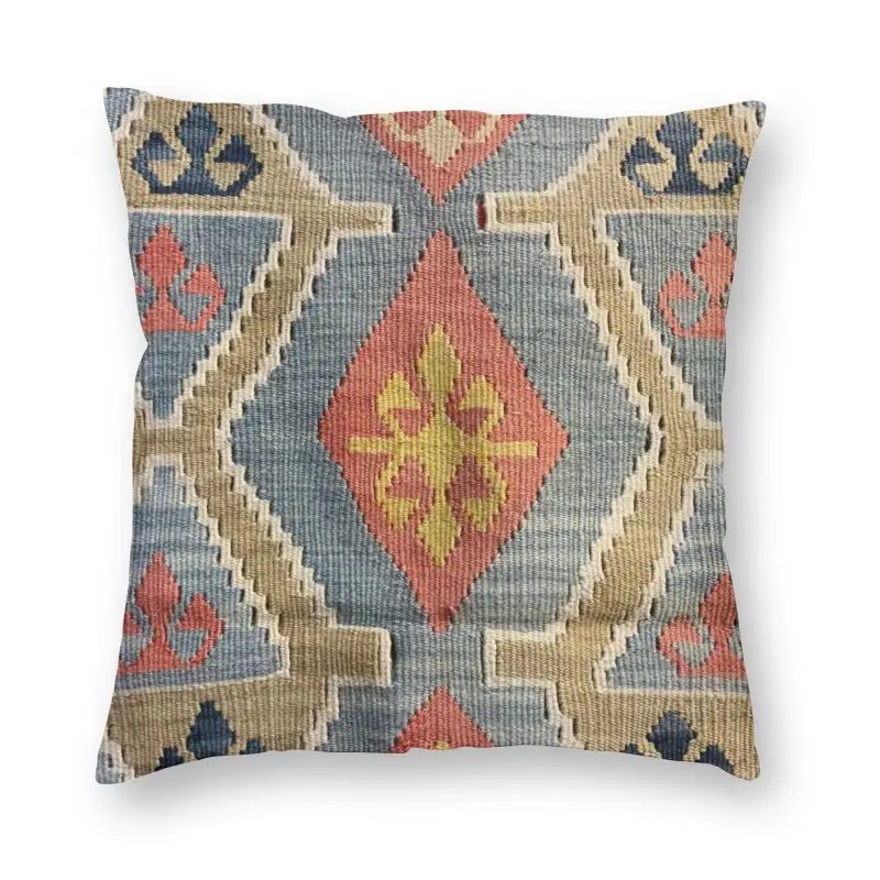 

Navaho Weave Turkish Ethnic Kilim Pillow Cover Decorative Vintage Persian Antique Tribal Cushion Cover Throw Pillow Living Room