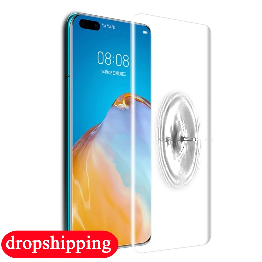 Закаленное стекло Защитная пленка для huawei mate 40 pro plus RS 30 30E 20 lite 20X|Защитные стёкла и