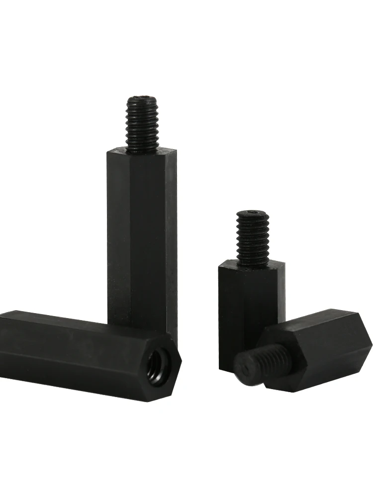 

M2 M2.5 M3 M4 Black White Hex Nylon Standoff Male Female Plastic Mount Hexagon Thread PCB Motherboard Spacer Pillar Board