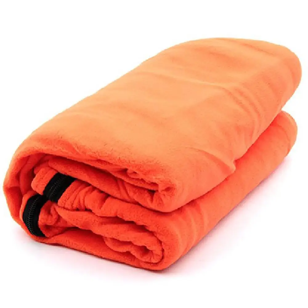 

Portable Ultra-light Polar Fleece Sleeping Bag Thermal Outdoor Travel