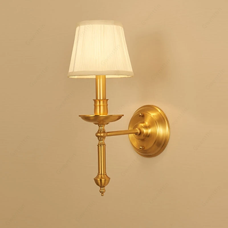 Скандинавский домашний Декор настенный светильник медный бра для гостиной