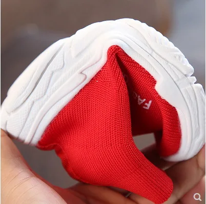 

Children Casual Shoes Girls Sneaker For Running Boys Casual Sport Shoes Outdoor Anti-Slippery KnittedKids Socks Shoes Sneaker