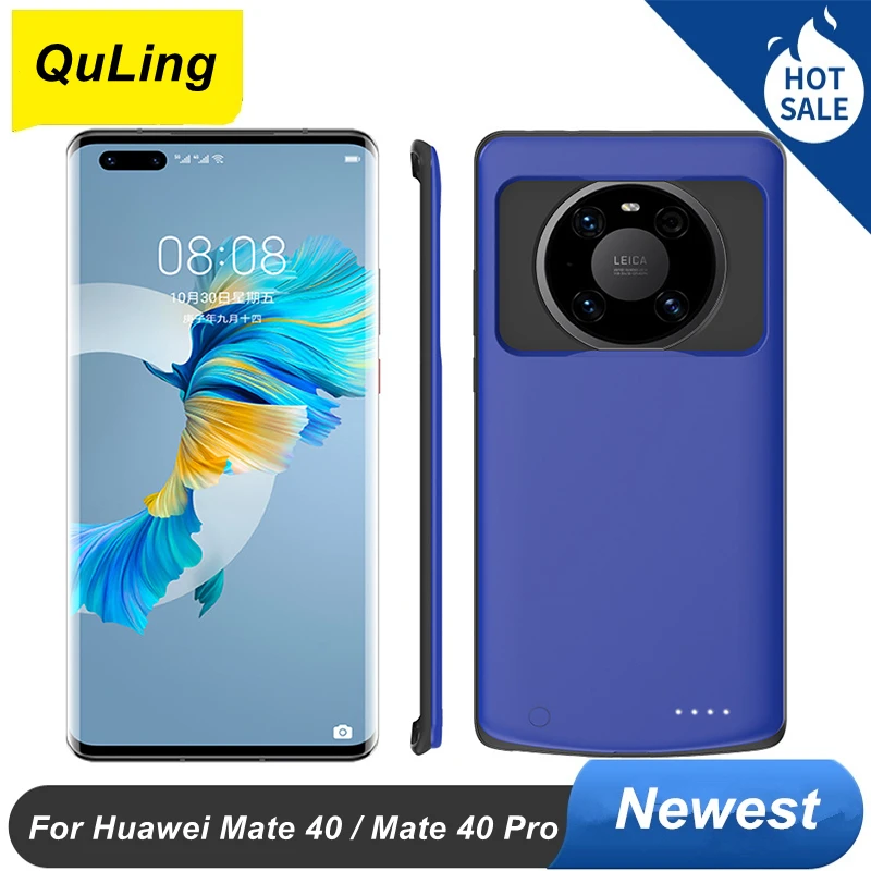 

QuLing 6800 Mah Battery Case For Huawei Mate 40 Mate 40 Pro Smart Phone Cover Power Bank For Huawei Mate 40 Battery Charger Case