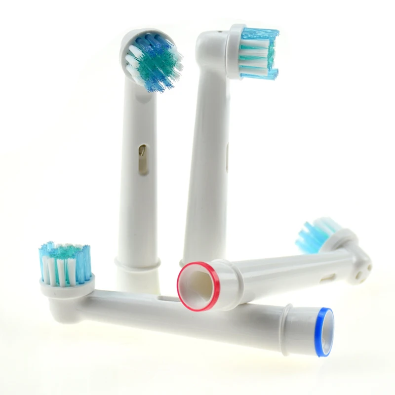 4x замены насадки для Oral-B Электрическая Зубная щётка подходят Advance Мощность/про